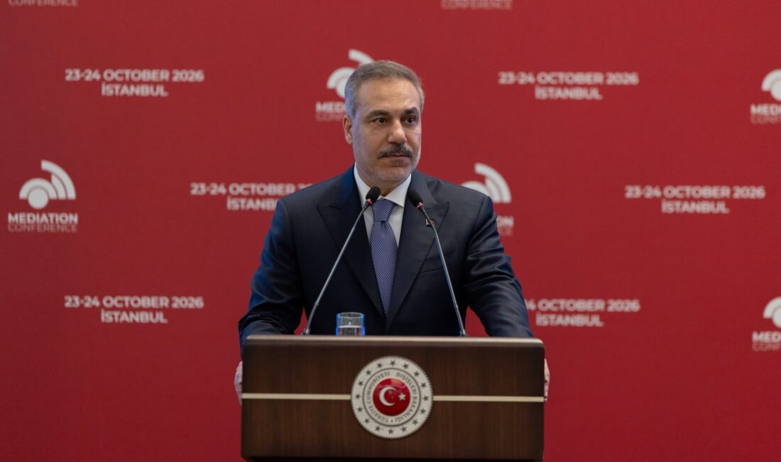 Dışişleri Bakanı Hakan Fidan, 9’uncu İstanbul Arabuluculuk Konferansı’nın açılışında yaptığı