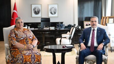 Dışişleri Bakanı Hakan Fidan, Birleşmiş Milletler (BM) Genel Sekreteri Libya
