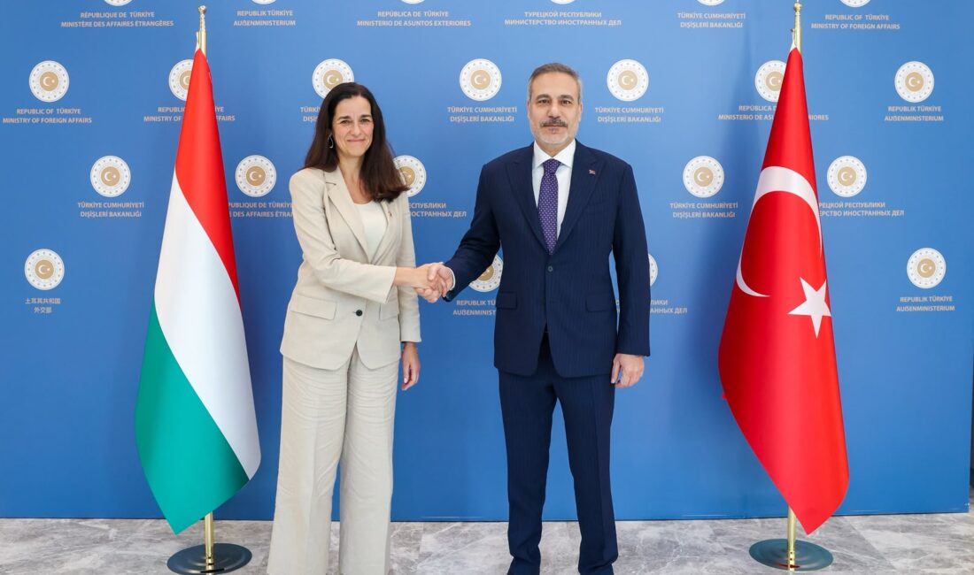 Dışişleri Bakanı Hakan Fidan, Macaristan Başbakan Yardımcısı ve Dışişleri Bakanı