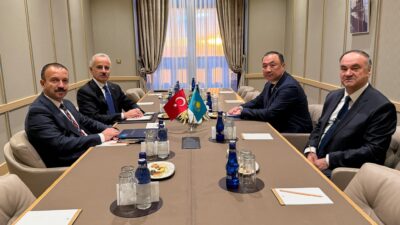 ANKARA / TEKHA Ulaştırma ve Altyapı Bakanı Abdulkadir Uraloğlu, Kazakistan