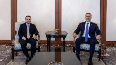 Dışişleri Bakanı Hakan Fidan, Adalet Bakanı Akın Gürlek ile başkentte