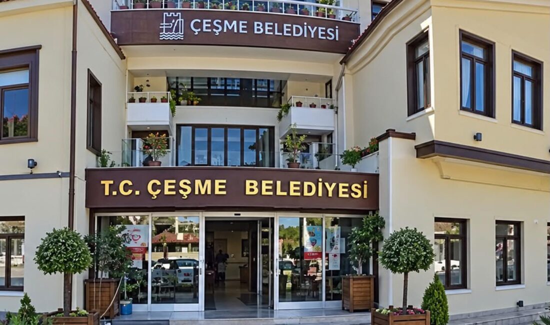 İzmir’in Çeşme ilçesinde belediyeye yönelik yürütülen adli soruşturma kapsamında üst