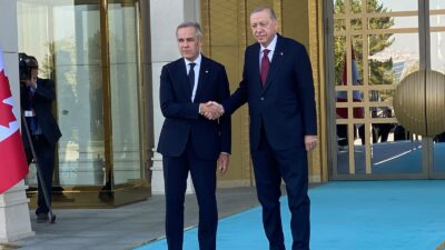 Cumhurbaşkanı Recep Tayyip Erdoğan, Türkiye’ye resmi ziyarette bulunan Kanada Başbakanı