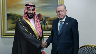 Cumhurbaşkanı Recep Tayyip Erdoğan, Suudi Arabistan Veliaht Prensi Muhammed bin