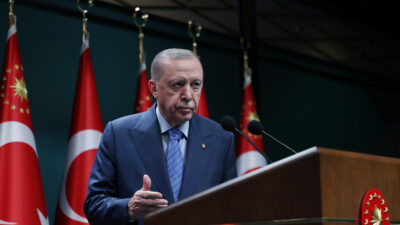 Cumhurbaşkanı Recep Tayyip Erdoğan, Beştepe’de gerçekleştirilen Kabine Toplantısı’nın ardından basın