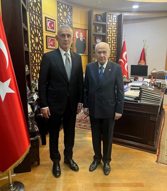 Milliyetçi Hareket Partisi (MHP) Genel Başkanı Devlet Bahçeli, Türkiye Futbol
