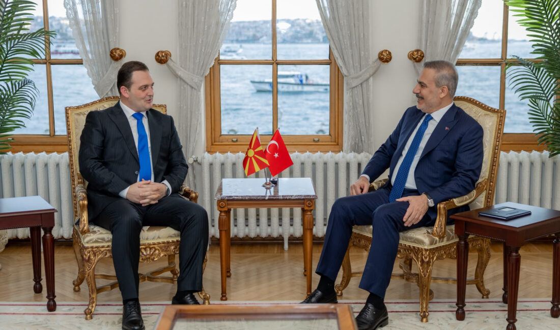 Dışişleri Bakanı Hakan Fidan, diplomatik temasları çerçevesinde İstanbul’da yabancı devlet