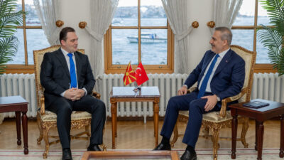 Dışişleri Bakanı Hakan Fidan, diplomatik temasları çerçevesinde İstanbul’da yabancı devlet