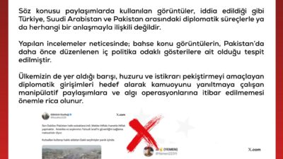 İletişim Başkanlığı Dezenformasyonla Mücadele Merkezi (DMM), sosyal medyada ve çeşitli