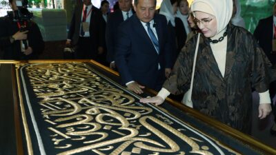 Cumhurbaşkanı Recep Tayyip Erdoğan’ın eşi Emine Erdoğan, Özbekistan temasları kapsamında