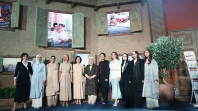 Cumhurbaşkanı Recep Tayyip Erdoğan’ın eşi Emine Erdoğan, Özbekistan’da düzenlenen ve