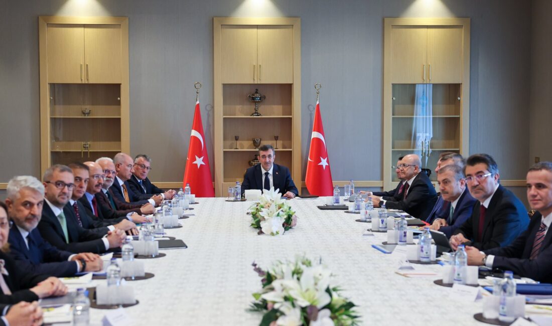 ANKARA / TEKHA Cumhurbaşkanı Yardımcısı Cevdet Yılmaz başkanlığında düzenlenen 6’ncı