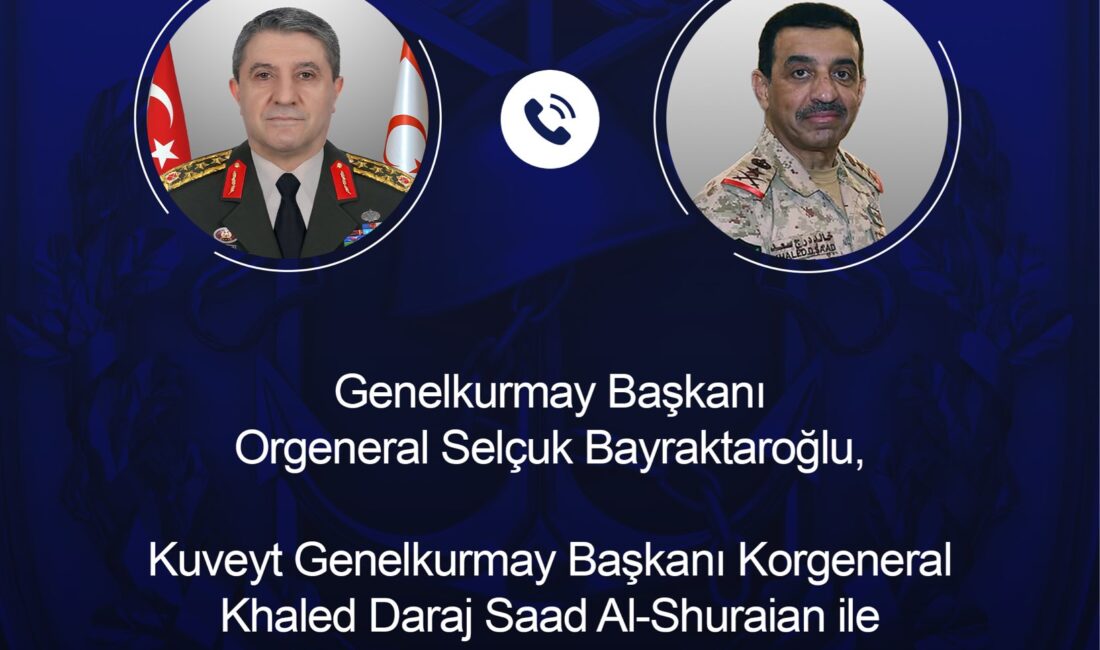 Genelkurmay Başkanı Orgeneral Selçuk Bayraktaroğlu, Kuveyt Genelkurmay Başkanı Korgeneral Khaled