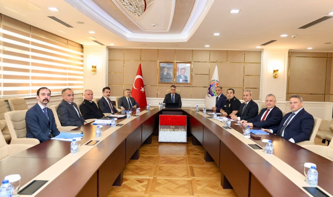 KARABÜK / TEKHA Karabük’te öğrenci güvenliğinin en üst seviyeye çıkarılması
