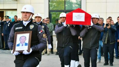 Pursaklar ilçesinde vazifesi sırasında uğradığı menfur saldırı neticesinde şehit düşen