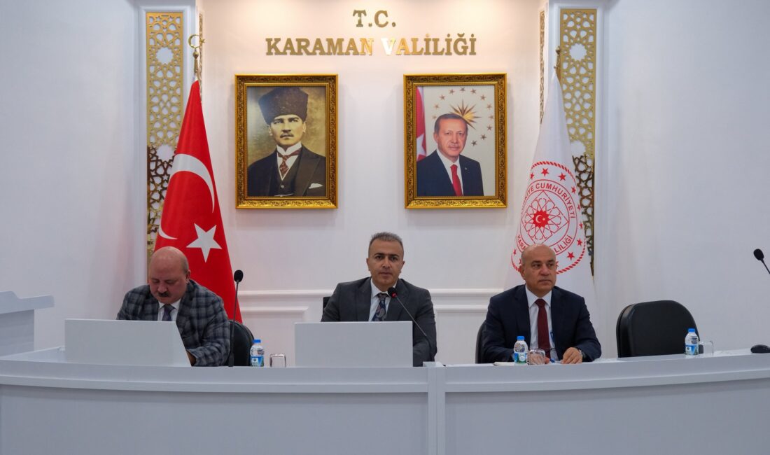 KARAMAN / TEKHA Karaman’da 5442 sayılı İl İdaresi Kanunu’nun 24.