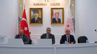 KARAMAN / TEKHA Karaman’da 5442 sayılı İl İdaresi Kanunu’nun 24.