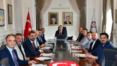 Beşikdüzü Organize Sanayi Bölgesi (OSB) Müteşebbis Heyet Toplantısı, heyet üyelerinin
