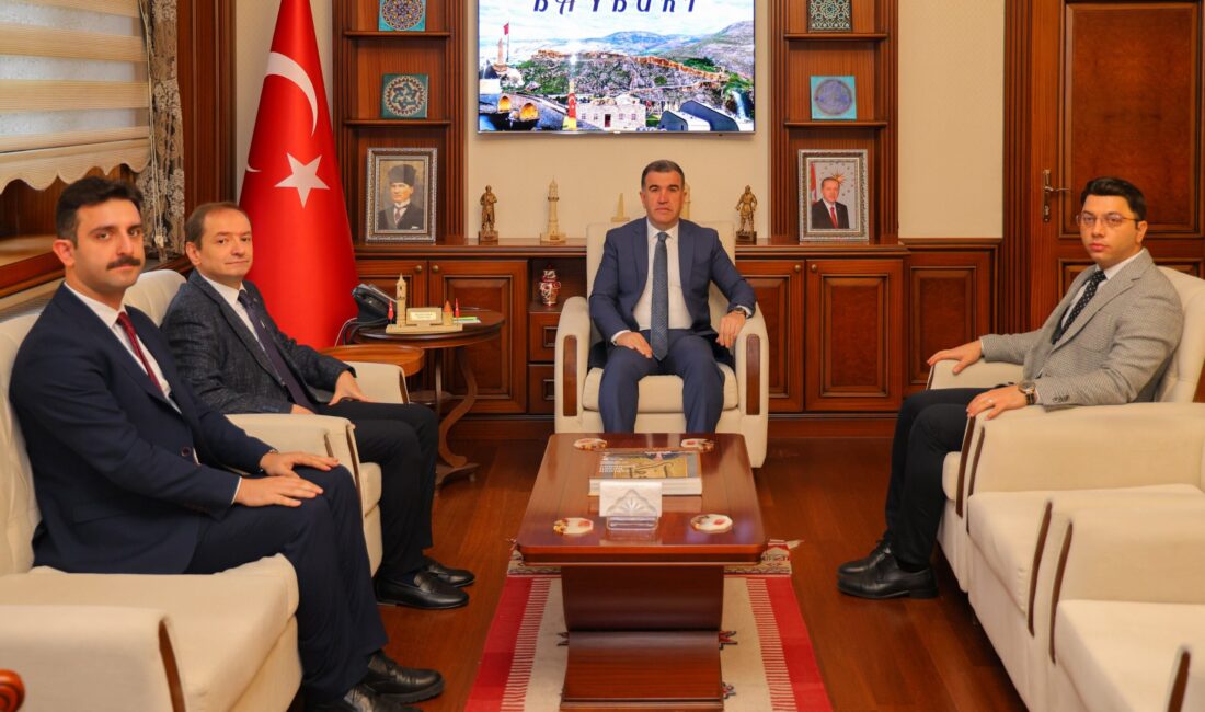 Bayburt Valisi Mustafa Eldivan, Vali Yardımcıları Cem Gümrükçü ve Emre