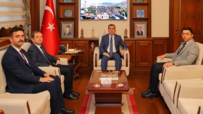 Bayburt Valisi Mustafa Eldivan, Vali Yardımcıları Cem Gümrükçü ve Emre