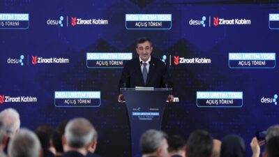 Cumhurbaşkanı Yardımcısı Cevdet Yılmaz, Ziraat Katılım’ın kâr-zarar ortaklığı projeleri arasında