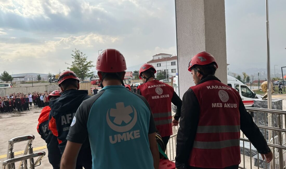 13 Ekim Uluslararası Afet Risklerinin Azaltılması Günü çerçevesinde, Karabük İl