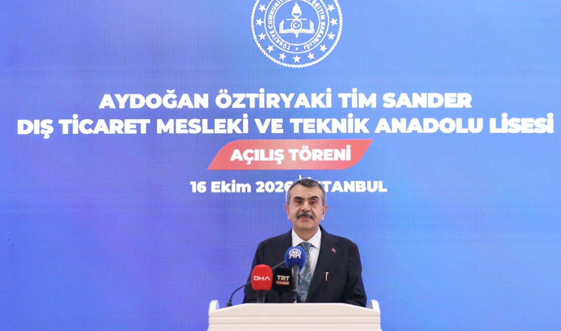 Milli Eğitim Bakanı Yusuf Tekin, Esenyurt’ta yapımı tamamlanan Aydoğan Öztiryaki