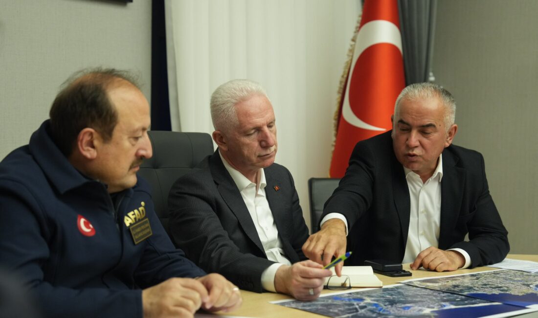 İstanbul Valisi Davut Gül, Şile’de kuvvetli sağanak sebebiyle olumsuzluk yaşanan