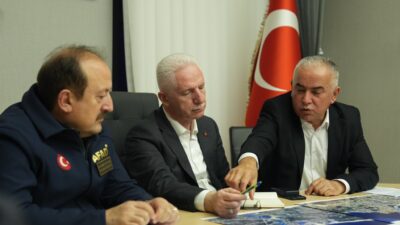 İstanbul Valisi Davut Gül, Şile’de kuvvetli sağanak sebebiyle olumsuzluk yaşanan