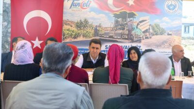 Tunceli Valiliği koordinesinde Pertek ilçesi ve kırsal bölgelerde sürdürülen yol