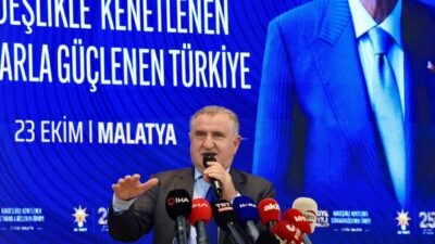 Gençlik ve Spor Bakanı Osman Aşkın Bak, bir dizi temaslarda
