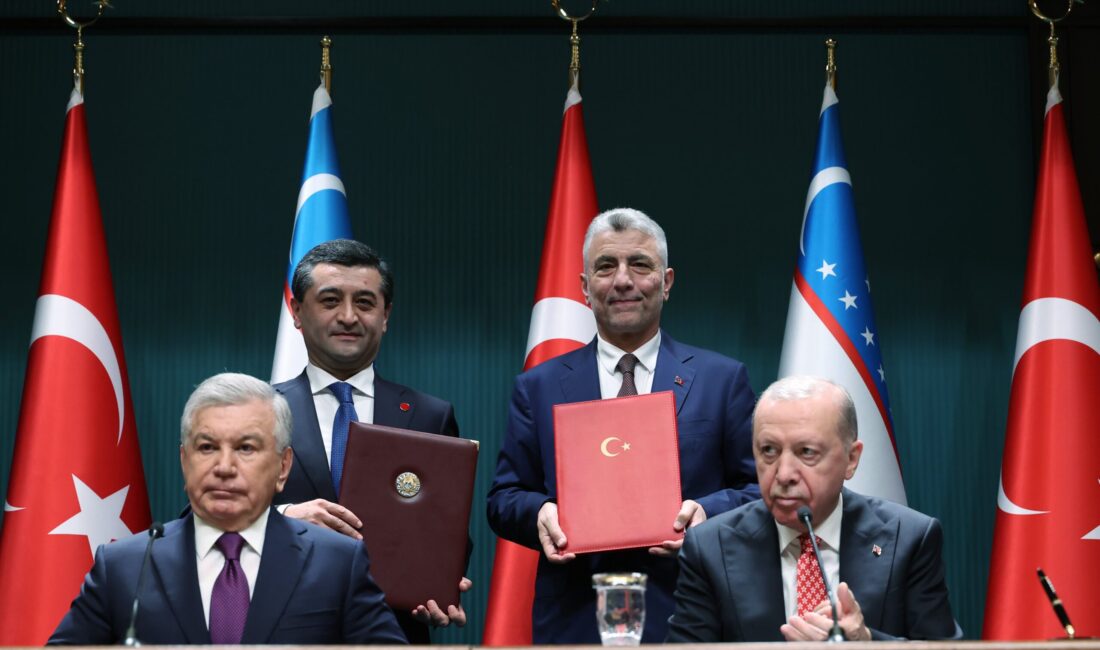 ANKARA / TEKHA Türkiye ile Özbekistan arasında ticaret, sosyal güvenlik