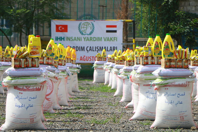 İnsan Hak ve Hürriyetleri (İHH) İnsani Yardım Vakfı, Yemen genelinde