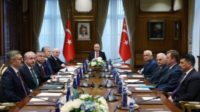 Cumhurbaşkanı Recep Tayyip Erdoğan başkanlığında bir araya gelen Cumhurbaşkanlığı Yüksek