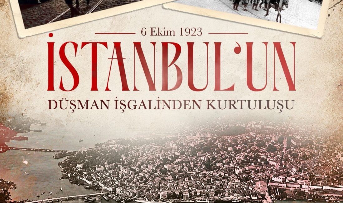 İletişim Başkanı Burhanettin Duran, İstanbul’un düşman işgalinden kurtuluşunun 103’üncü yıl