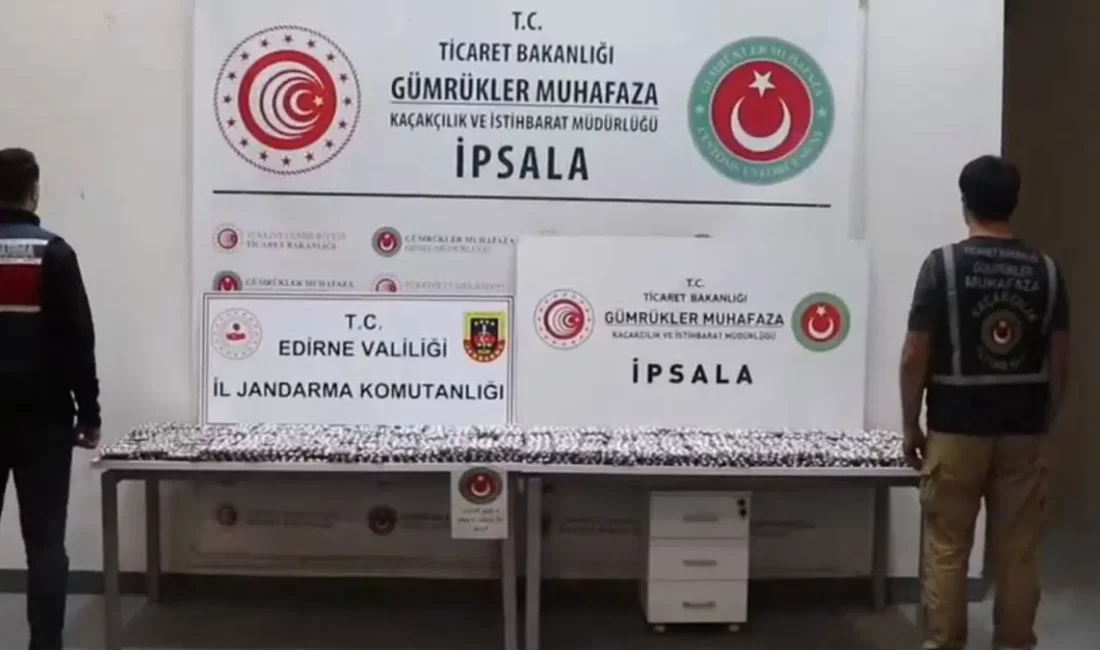 Edirne İl Jandarma Komutanlığı ile İpsala Gümrük Muhafaza Kaçakçılık ve