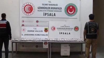 Edirne İl Jandarma Komutanlığı ile İpsala Gümrük Muhafaza Kaçakçılık ve