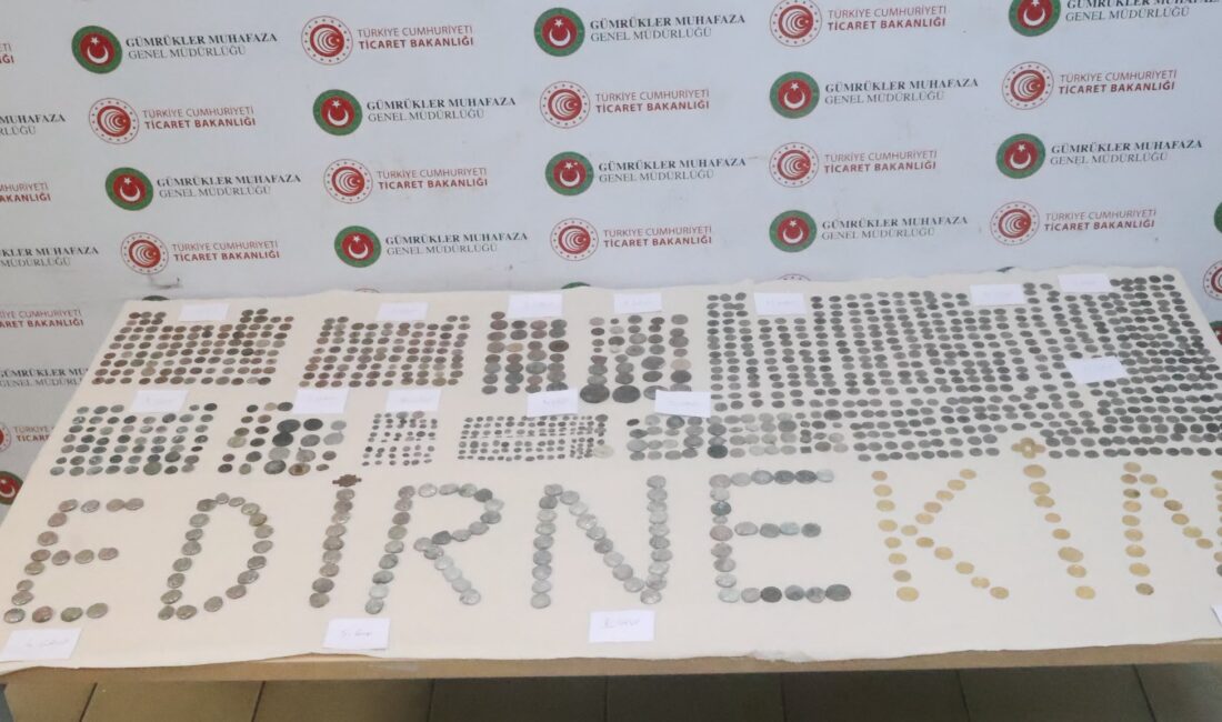 Ticaret Bakanlığı Gümrükler Muhafaza ekipleri, Edirne üzerinden yurt dışına çıkarılmak