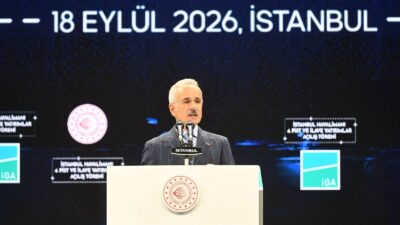 Ulaştırma ve Altyapı Bakanı Abdulkadir Uraloğlu, İstanbul Havalimanı bünyesinde 18