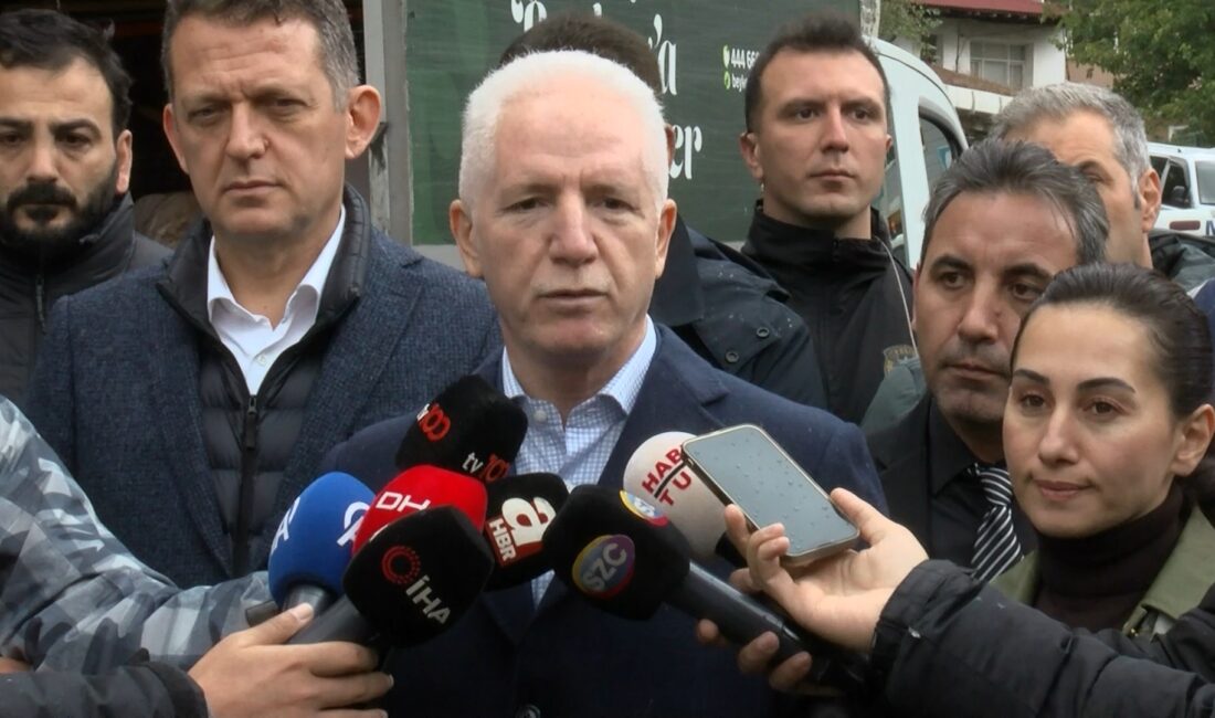 İstanbul Valisi Davut Gül, olumsuz hava koşulları ve sağanak yağıştan