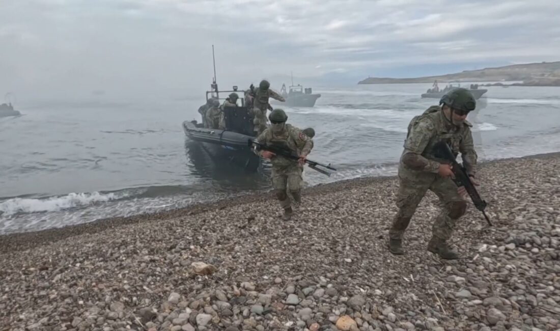 İzmir’in Foça ilçesinde konuşlu askeri birlikler, zorlu arazi ve kıyı
