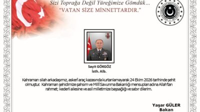 ANKARA / TEKHA Milli Savunma Bakanlığı (MSB), İstihbarat Albay Sayit