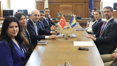 Türkiye Büyük Millet Meclisi (TBMM) Başkanı Numan Kurtulmuş, resmi temaslarda