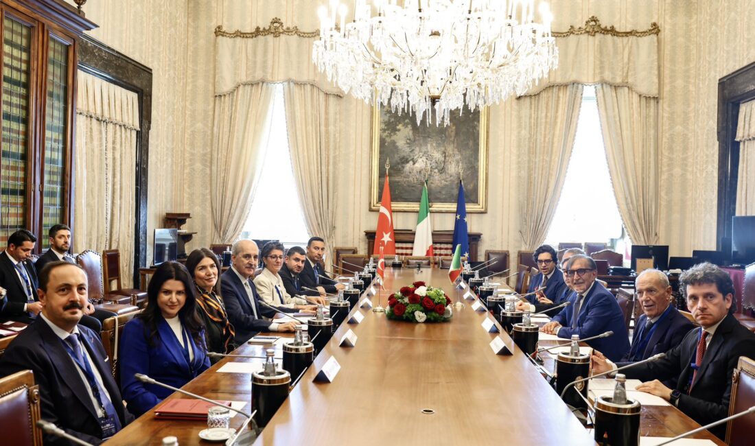Avrupa Parlamento Başkanları Konferansı vesilesiyle İtalya’nın başkenti Roma’da temaslarda bulunan