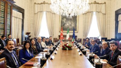 Avrupa Parlamento Başkanları Konferansı vesilesiyle İtalya’nın başkenti Roma’da temaslarda bulunan