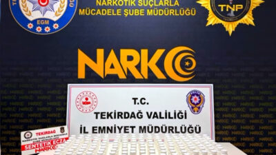 TEKİRDAG / TEKHA Tekirdağ’da emniyet güçlerince sokak satıcılarına yönelik gerçekleştirilen