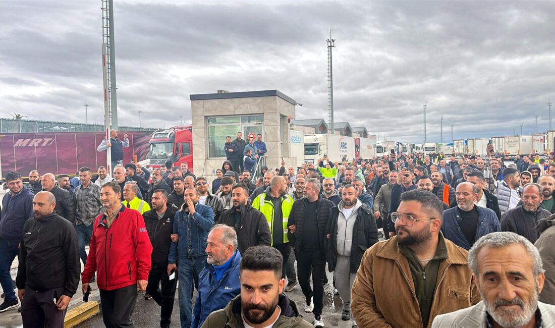 EDİRNE / TEKHA Türkiye’nin ihraç ürünlerini Avrupa ülkelerine taşıyan TIR