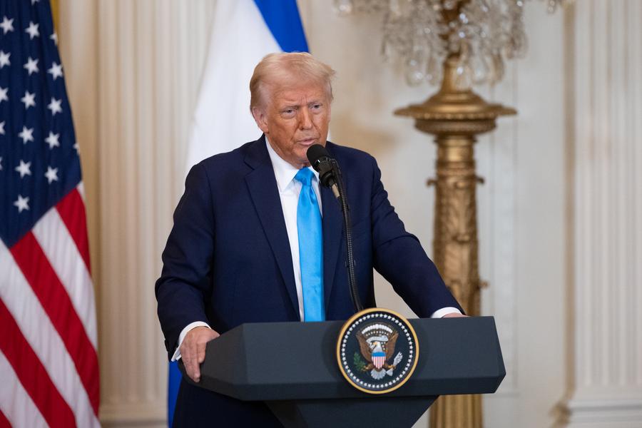 ABD Başkanı Donald Trump, Baltimore kentindeki bir açılış programına katılmak