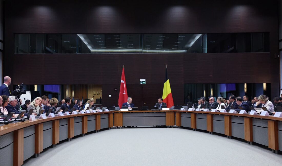 Türkiye ile Belçika heyetleri arasında Dışişleri, Adalet ve İçişleri Bakanları