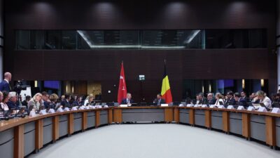 Türkiye ile Belçika heyetleri arasında Dışişleri, Adalet ve İçişleri Bakanları